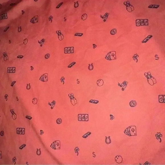 Straight Down Pattern Golf Polo Men’s size Large embroidered - Picture 5 of 8